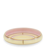 GINORI 1735 Porcelain Colonna Diva Giallo Round Tray 17cm