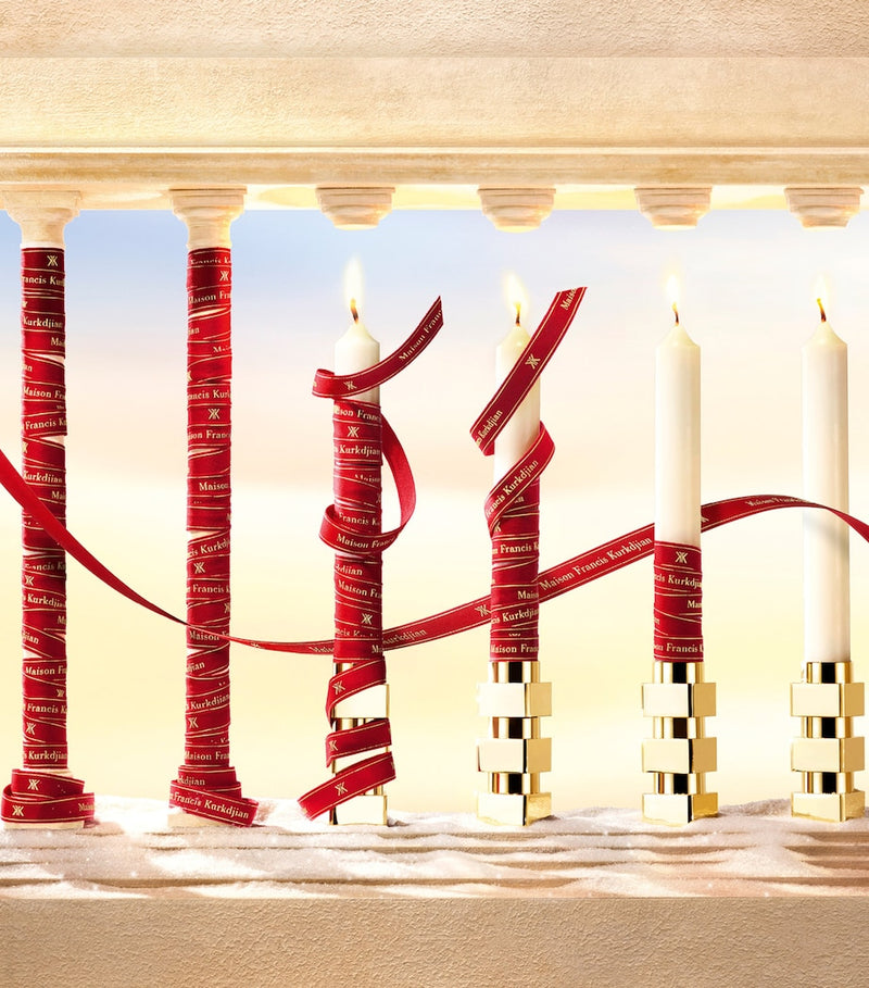 Maison Francis Kurkdjian Mon Beau Sapin candles trio 60g each, imported from the UK