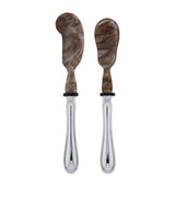 Greggio Caviar Serving Spoon and Spreader Set