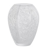 Lalique Medium Crystal Sakura Vase 14cm