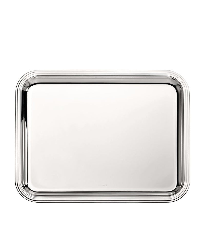 Christofle Silver-Plated Albi Tray (36cm x 28cm)