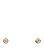 Cartier Extra-Small Yellow Gold and Diamond Cartier d'Amour Earrings