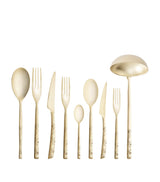 Bugatti Portofino Lady Champagne Stainless Steel Cutlery Set 24-Piece