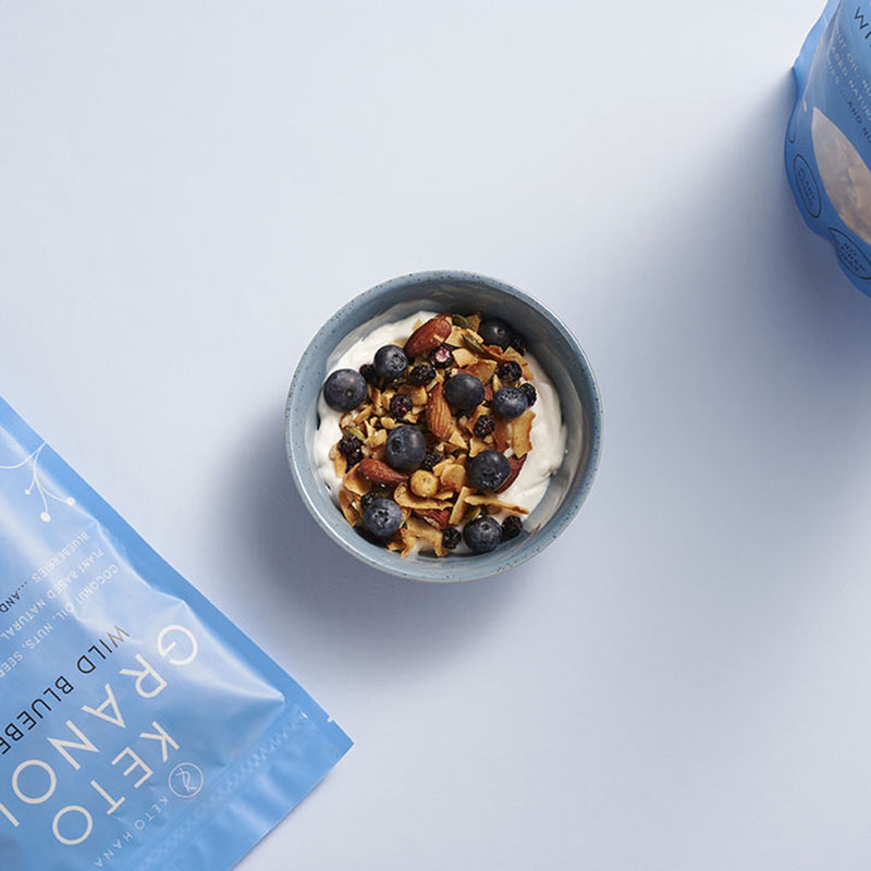 Keto Hana Wild Blueberry Keto Granola 300g