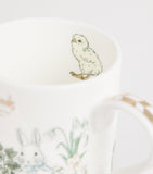 Harrods bone china Easter kids mug, UK version