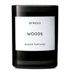 Woody Scented Candle with Jasmine and Cedarwood Fragrance, 60-Hour Burn