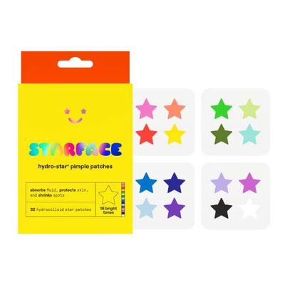 Starface Hydro-Star Play Pack Pimple Patches 32 Count 16 Shades