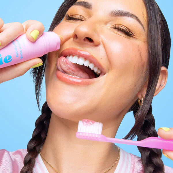Hismile cotton candy toothpaste pink tube, UK version