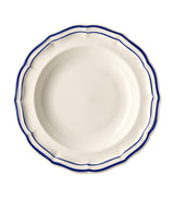 Gien Set of 4 Filet Cobalt Soup Plates