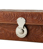 Ralph Lauren Home Calfskin Aidan Trinket Box, imported from the UK