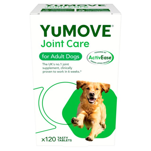 YuMOVE Dog Triple Action Joint Supplement 120 per pack GOODS M&S