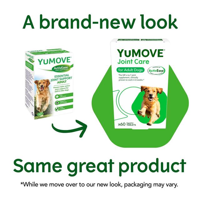 YuMOVE Dog Triple Action Joint Supplement 60 per pack GOODS M&S