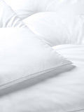 Temperature regulating 4.5 tog duvet (British brand)
