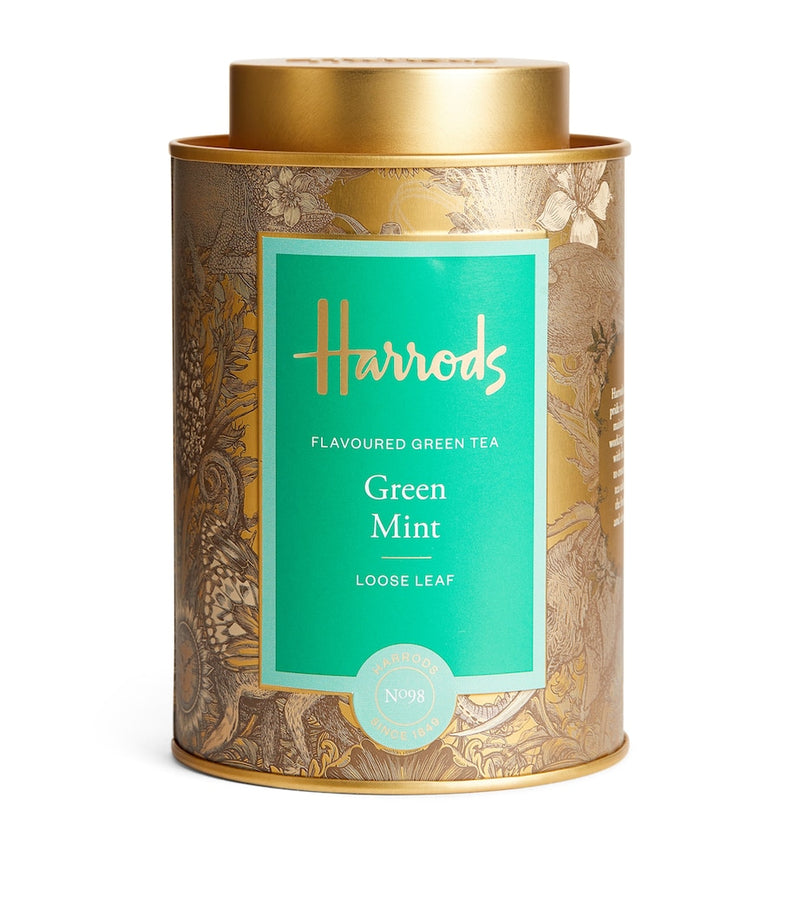 Harrods No. 98 Green Mint Loose Leaf Tea (125g)