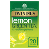 Twinings Lemon Green Tea, 20 Tea Bags All tea Sainsburys