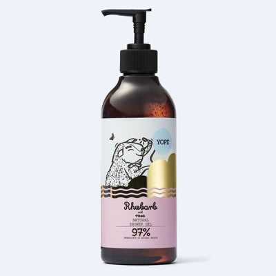 Yope Rhubarb Rose Shower Gel 400ml