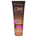 Rimmel Instant Tan Medium Matte 125ml, imported from the UK