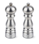 Peugeot Paris Chef Stainless Steel Salt and Pepper Mill Set 18cm