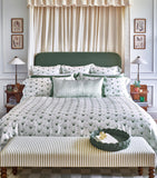 Gingerlily x Memo Press silk duvet cover Lily of the Valley 225cm x 220cm, UK version