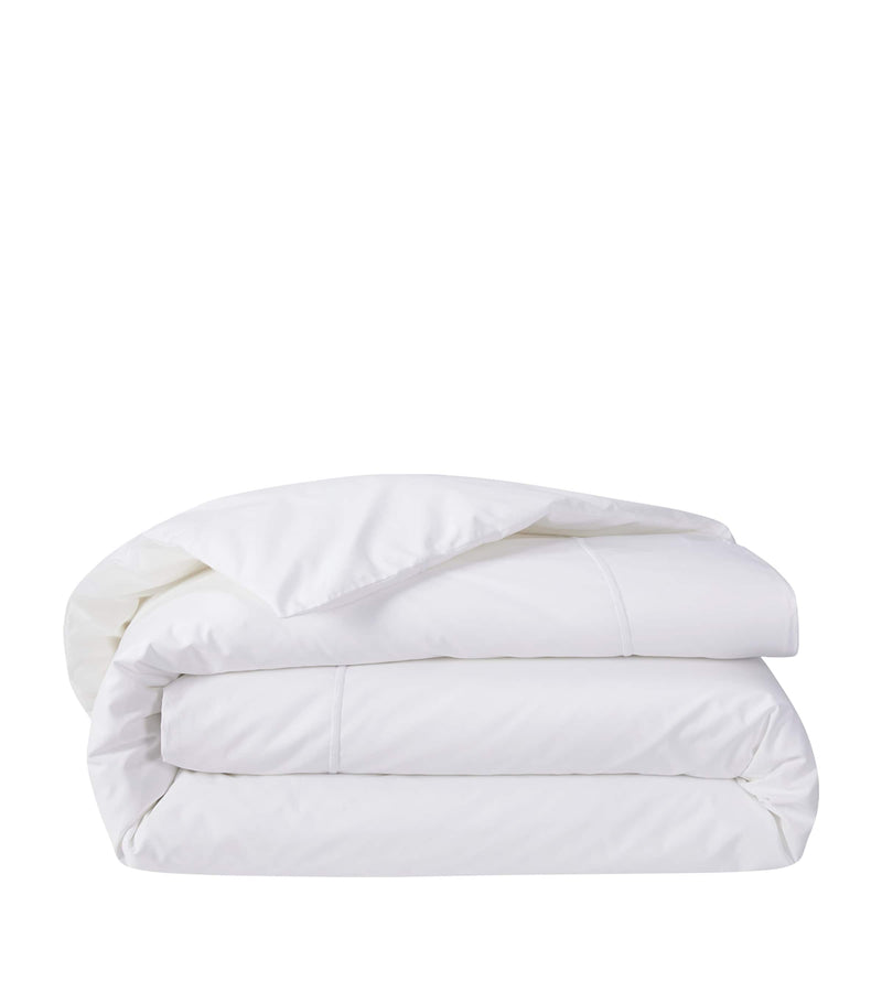 Yves Delorme Athena Blanc Super King duvet cover 260cm x 220cm (British brand)