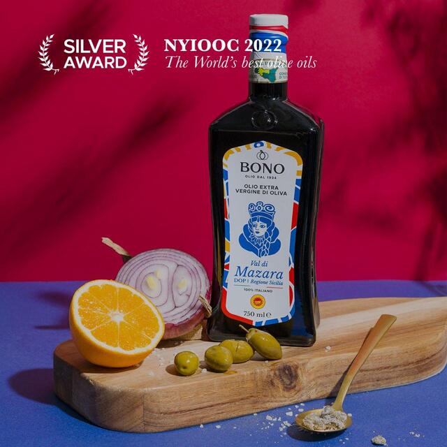 Bono Sicilian PDO Val di Mazara Extra Virgin Olive Oil 500ml - McGrocer
