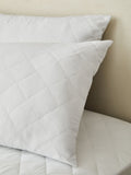 Simply Soft pillow protector with elasticated straps (British brand)