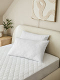Simply Soft pillow protector with elasticated straps (British brand)