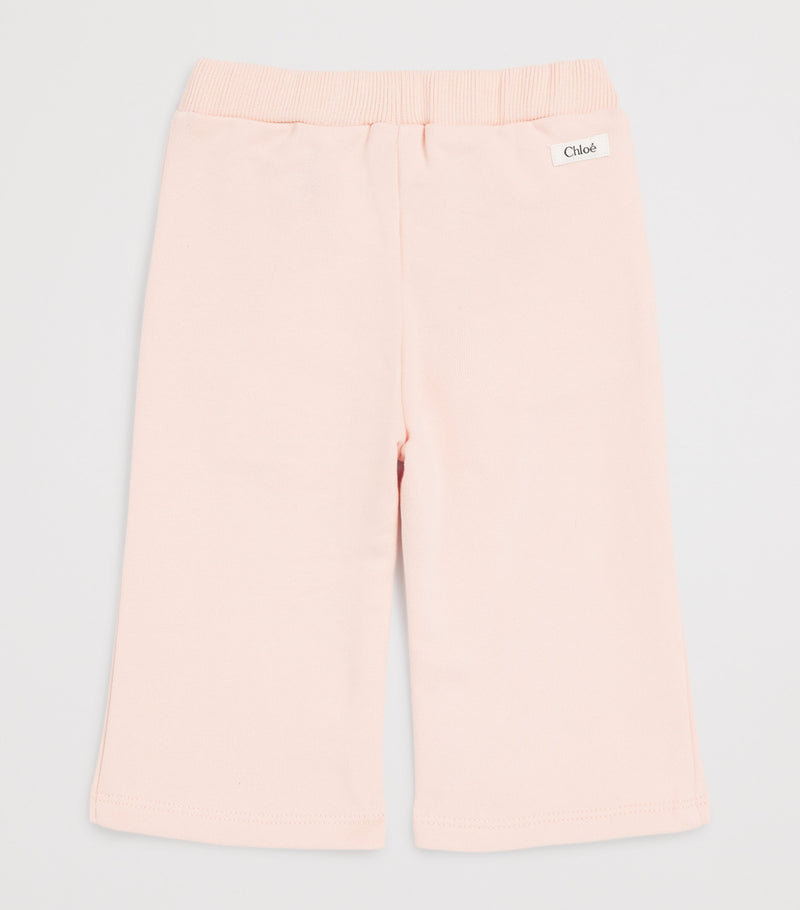 Chloé Kids Logo Straight Sweatpants 6-36 months - British product