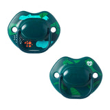 Tommee Tippee Moda Soother, 18-36 months, 2 pack of symmetrical, BPA free soothers with a reusable steriliser pod GOODS Boots