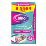 Calpol Vapour Plug Refill Pads Lavender Chamomile 10 Pack