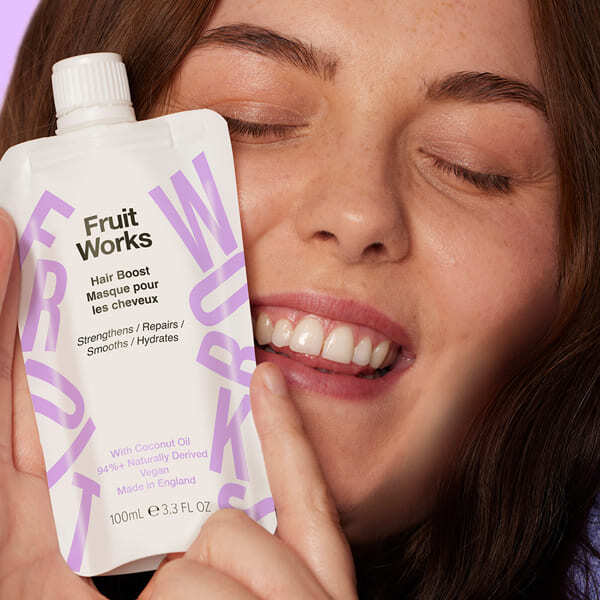 Fruit Works hair mask Strengthens Repairs Hydrates - British product