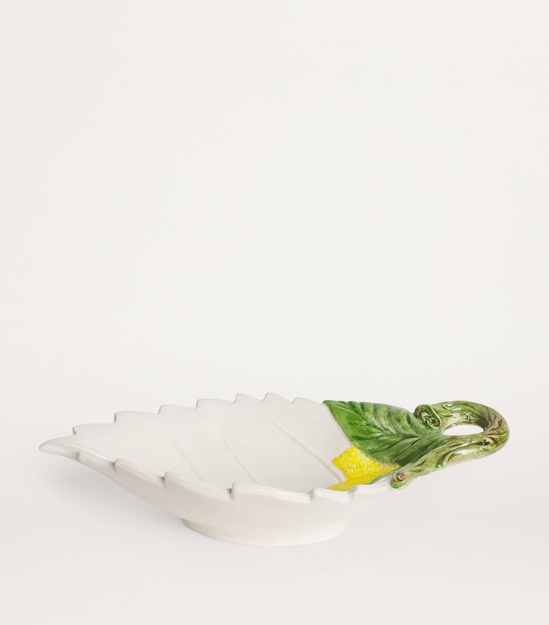 Les-Ottomans lemon starter plate, UK version