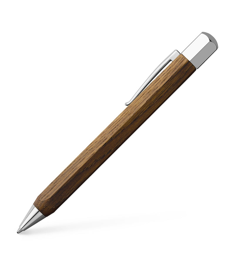 Faber-Castell Ondoro Smoked Oak ballpoint pen - British product