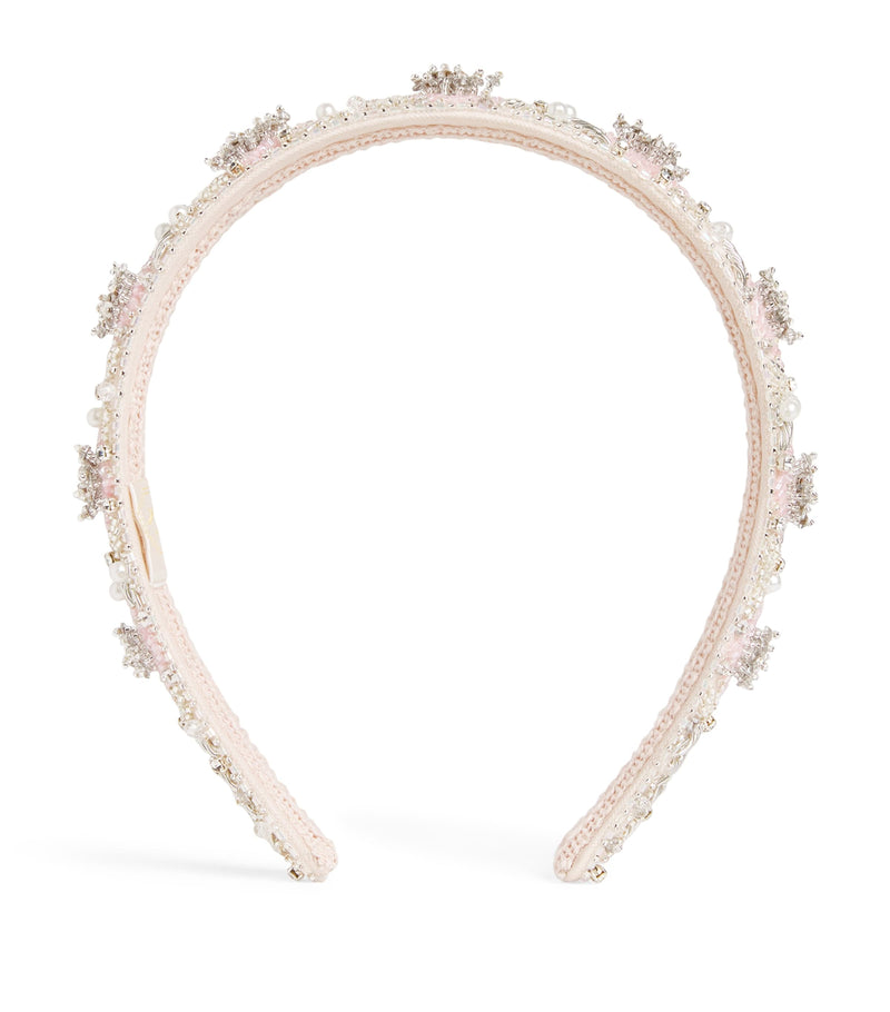 MAISON AVA embellished headband, imported from the UK