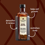 Nature Spell coffee oil for skin and hair - British product