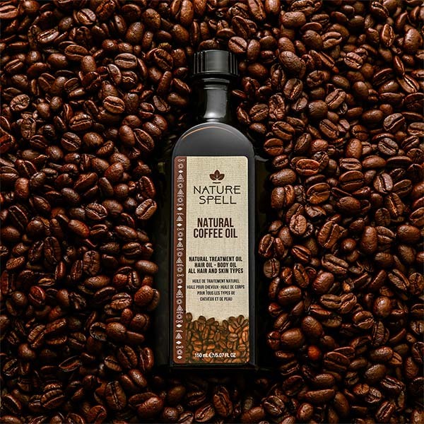 Nature Spell coffee oil for skin and hair - British product