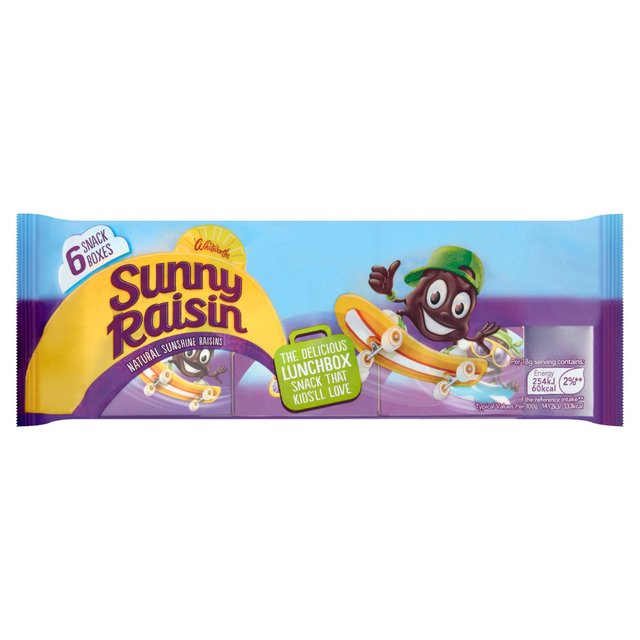 Sunny Raisins Kids Snack Pack 6 x 42.5g GOODS M&S