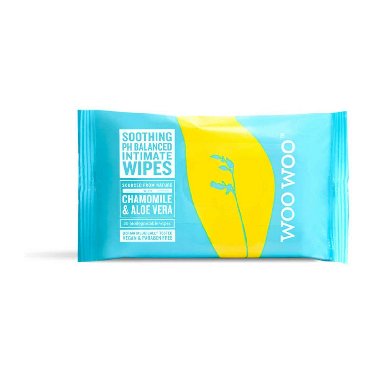 Woowoo Soothe It Chamomile & Aloe Vera Intimate Wipes - 20 Wipes GOODS Boots