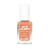 Barry M In A Flash Quick Dry Nail Paint Turbo Terracotta