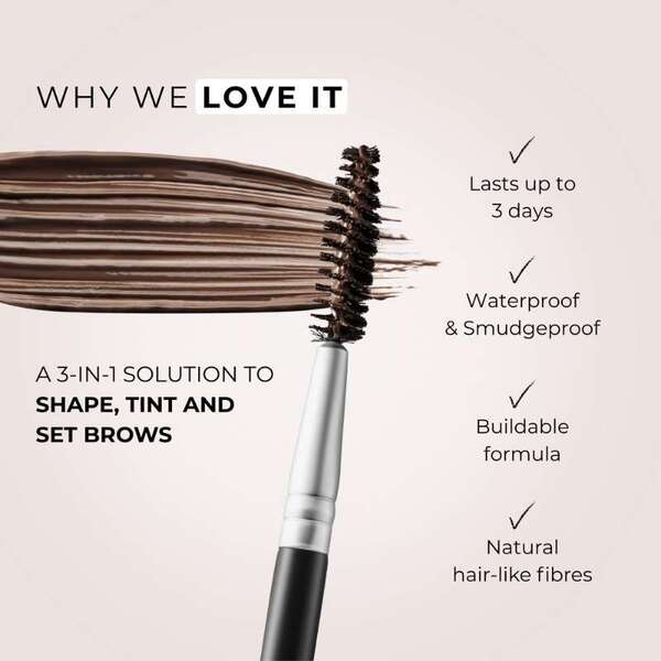Wunderbrow eyebrow gel Blonde shade imported UK (British brand)