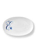 Royal Copenhagen Alphabet Coll oval plate 23.5cm, imported from the UK