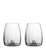 Waterford Set of 2 Elegance Optic Stemless Crystal Wine Glasses 520ml