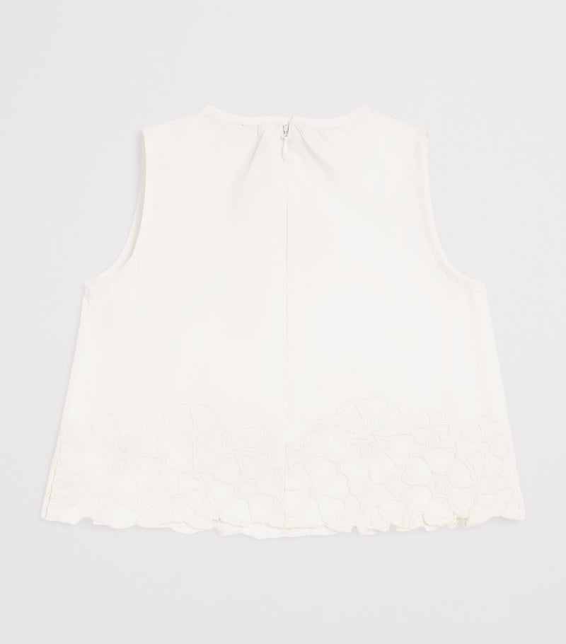 Chloé Kids Floral Embroidered Blouse 6-36 months - British product