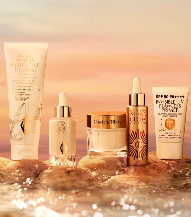 Charlotte Tilbury Island Glow tanning drops 30ml - British product