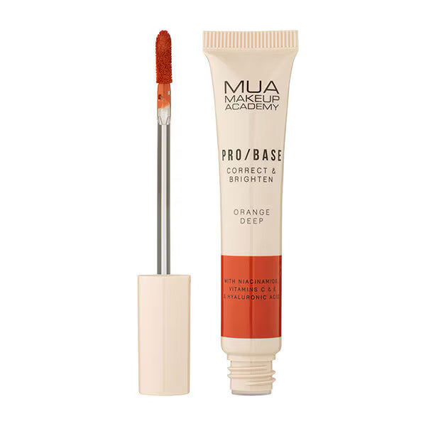 MUA Pro Base Corrector Orange Deep, imported from the UK