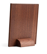 Leather and Walnut Wood Photo Frame 5 x 7 Inches