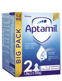 Aptamil follow on milk powder for infants aged 6 to 12 months, 1.2kg - British product