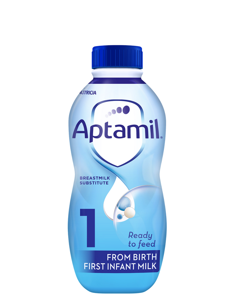 Aptamil First Infant Milk Ready to Feed 1L - British product