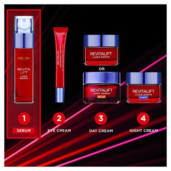 L'Oréal Revitalift Laser Renew anti-ageing serum 30ml, UK version