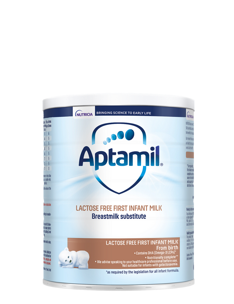 Aptamil lactose free first infant milk powder 400g - British product